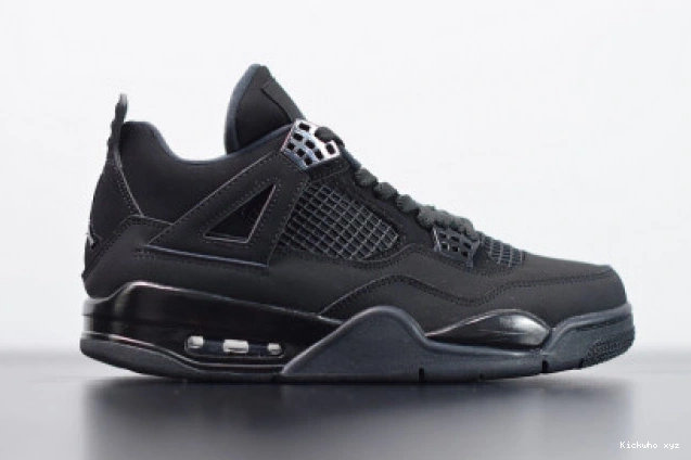Air Black Jordan 4 (2020) CU1110-010 Cat 0804